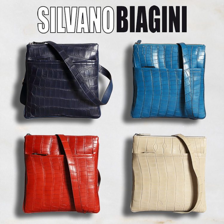 シルヴァノ ビアジーニ SILVANO BIAGINI ショルダーバッグ  全4色, globalstanceplus